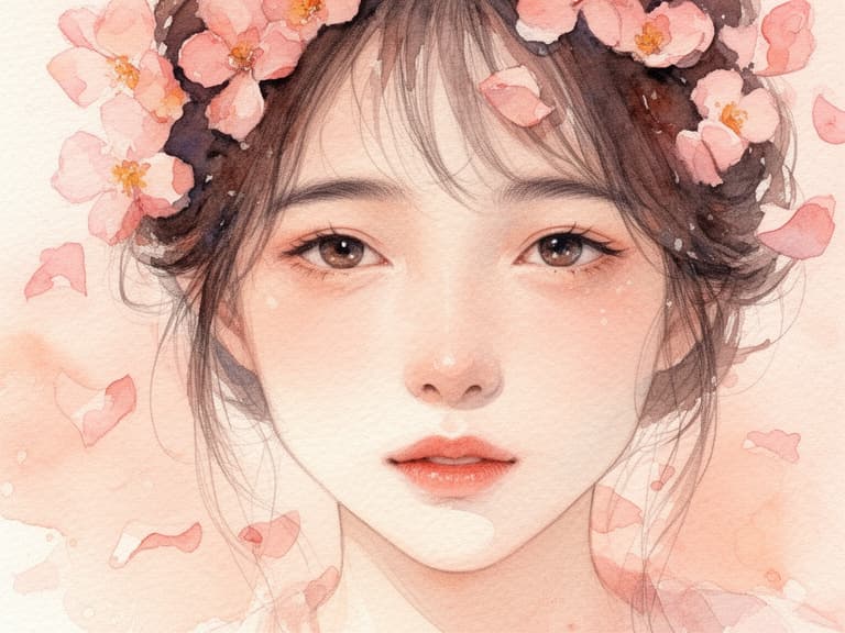Watercolor style preview